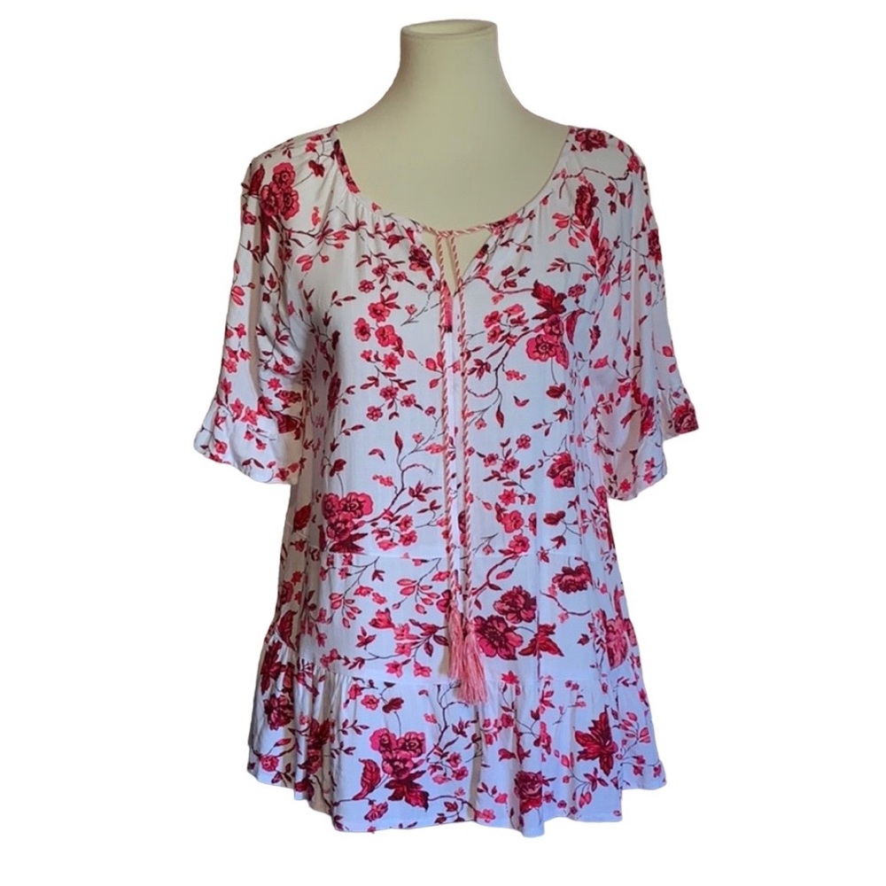 Womens Floral Blouse